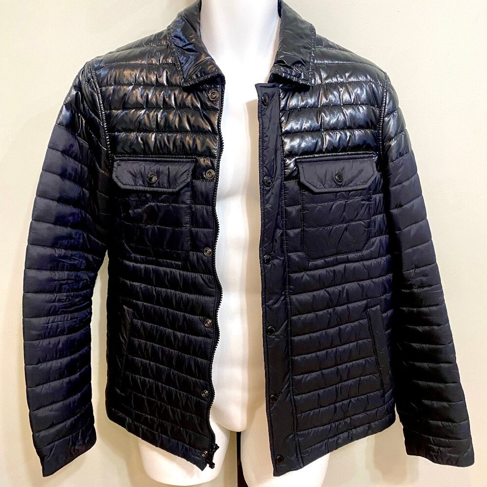 ARMANI EXCHANGE BLACK LIGHT WARM STYLISH MENS JACKET SIZE M